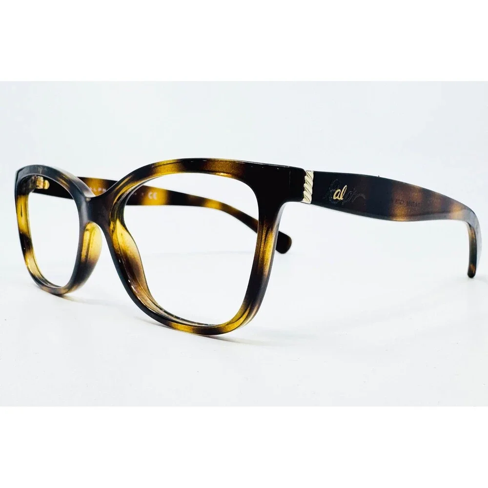 Ralph Eyeglasses Womens Tortoise RA 7088 1378 Cat Eye 53-16-140